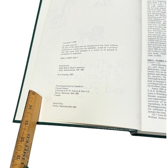 Reflections of Reciprocity Beyond 2 Book Set Local History Saskatchewan HC 1989 - Picture 6 of 16